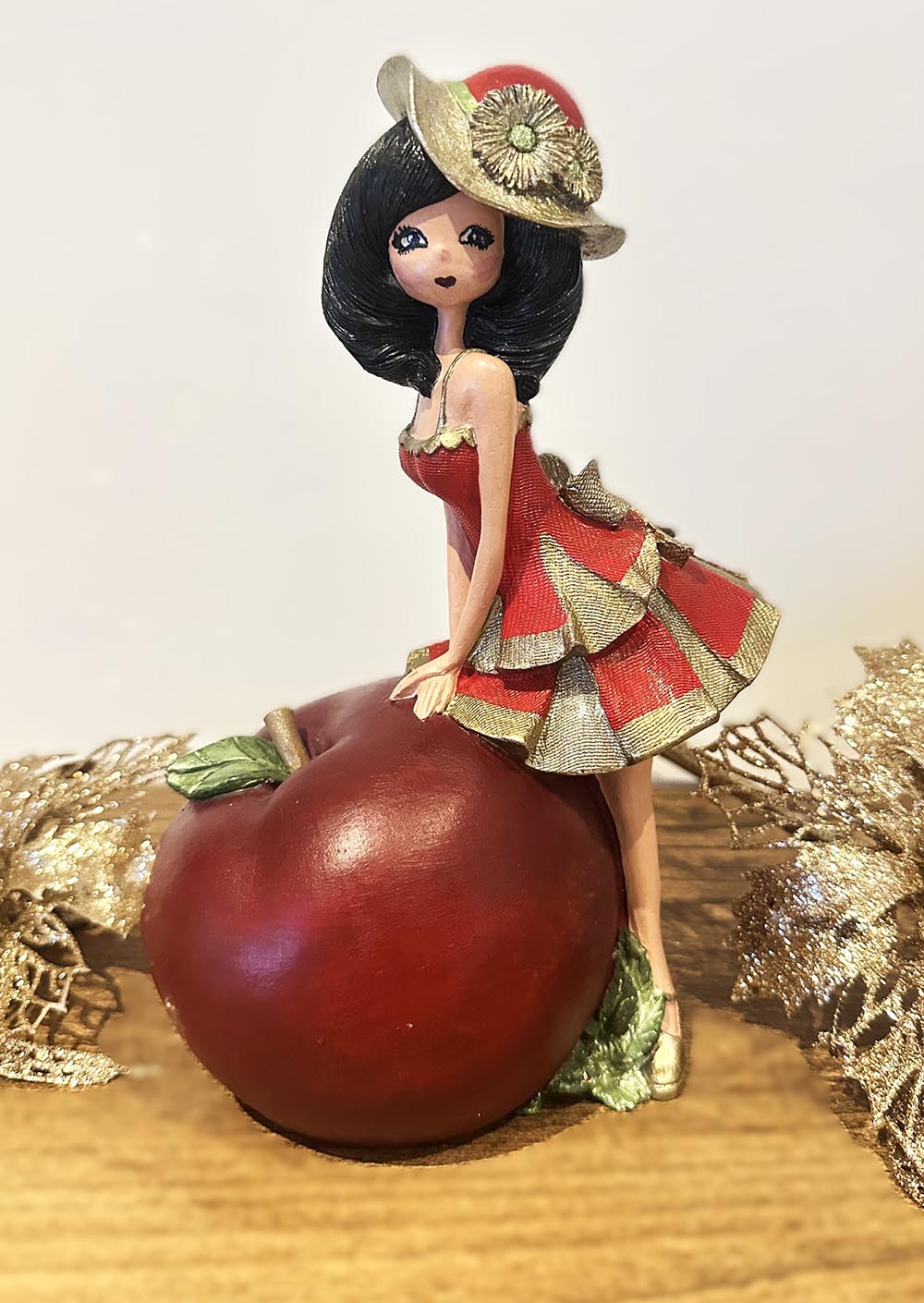 Elmalı Kız Biblo , Dekoratif  Ev Aksesuarı