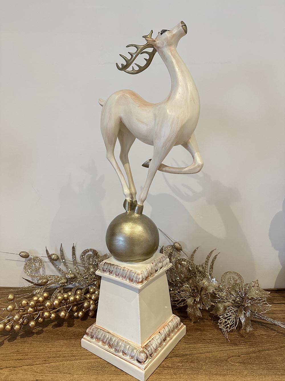 Geyik Dekoratif Obje – 35x23 cm