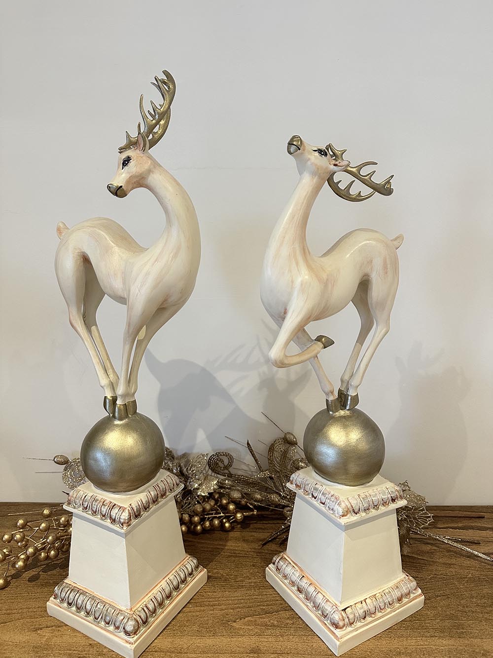 Geyik Dekoratif Obje – 35x23 cm