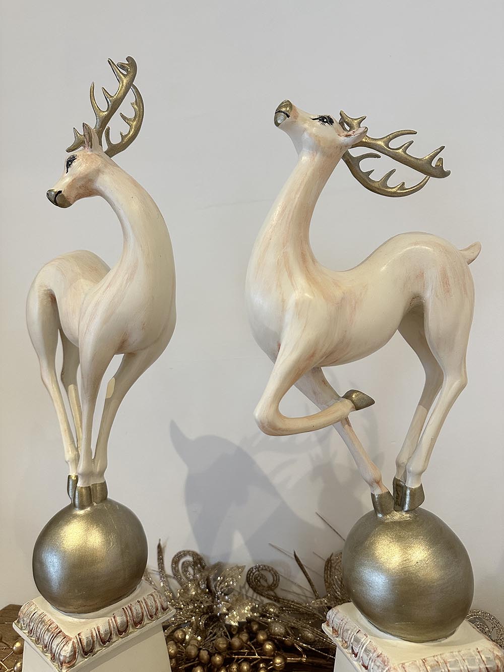 Geyik Dekoratif Obje – 35x23 cm