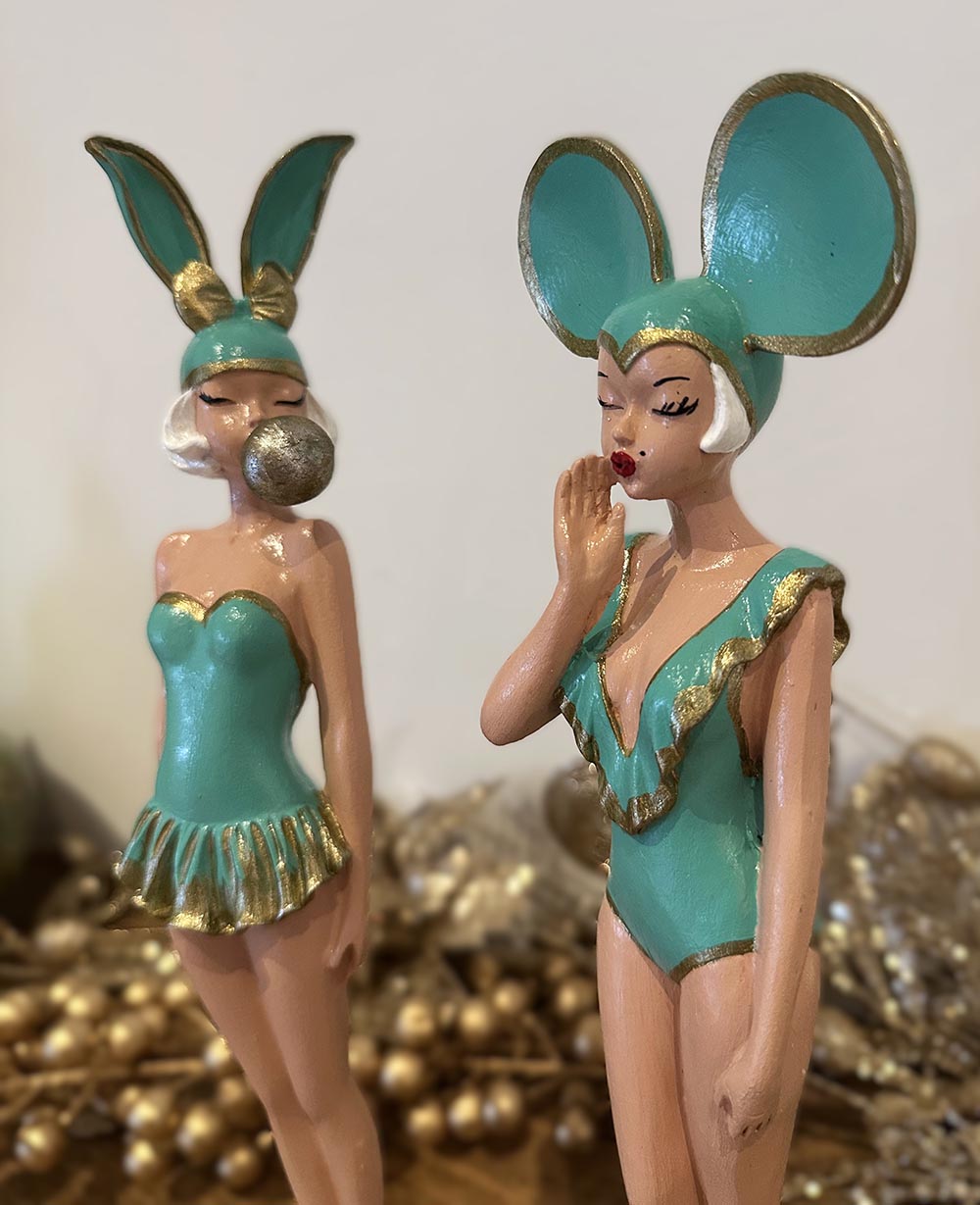 Sevimli Danscı Kızlar-Dekoratif Obje , Biblo