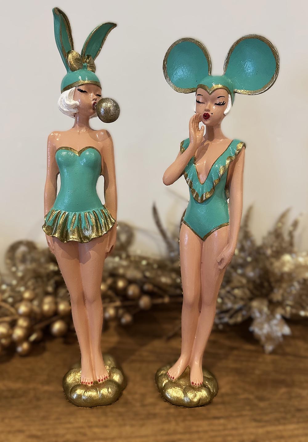 Sevimli Danscı Kızlar-Dekoratif Obje , Biblo