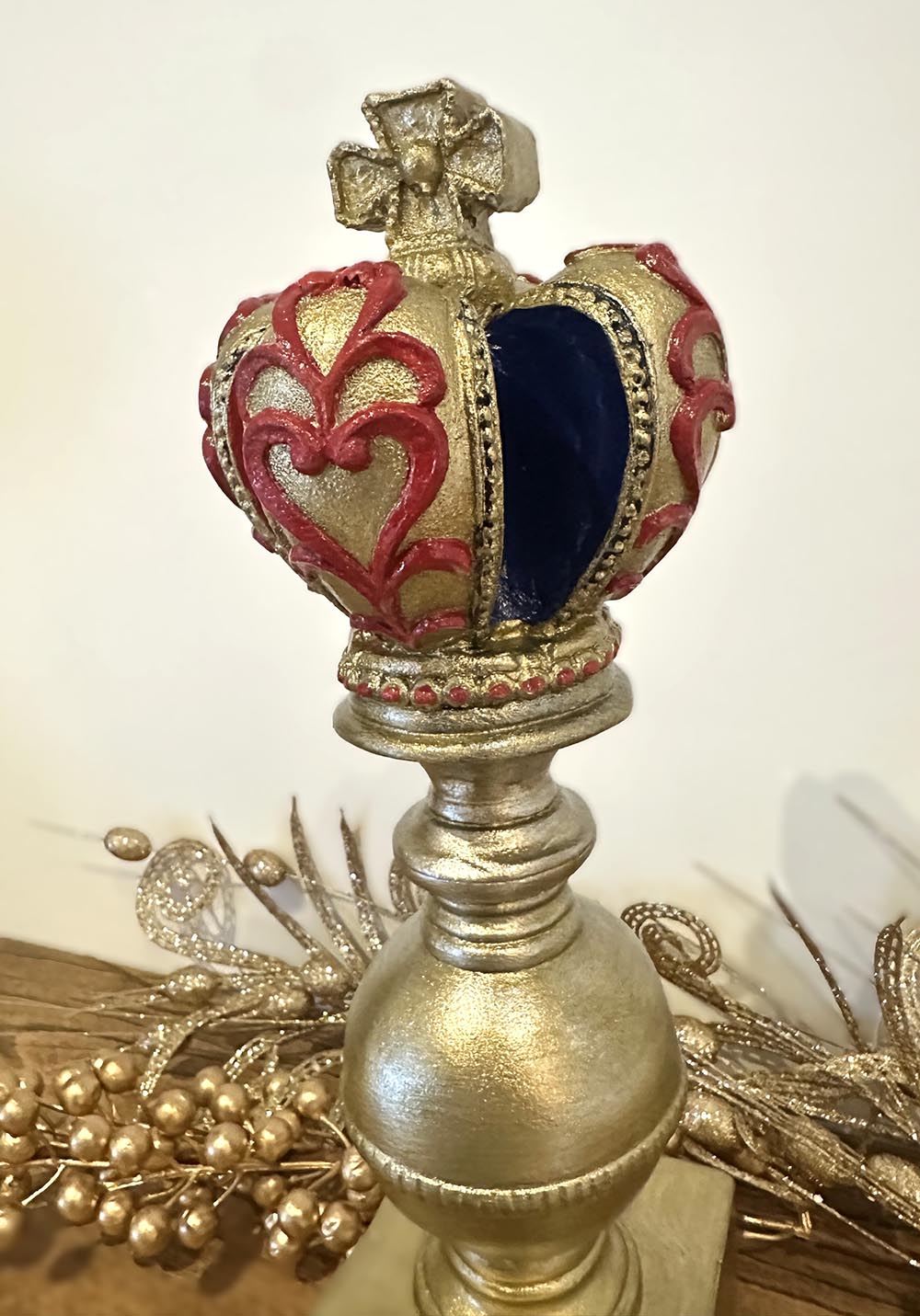 Kraliçe Taç-Dekoratif Obje ,Yılbaşı Ev Aksesuarları