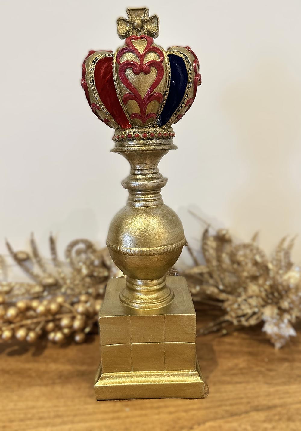 Kraliçe Taç-Dekoratif Obje ,Yılbaşı Ev Aksesuarları