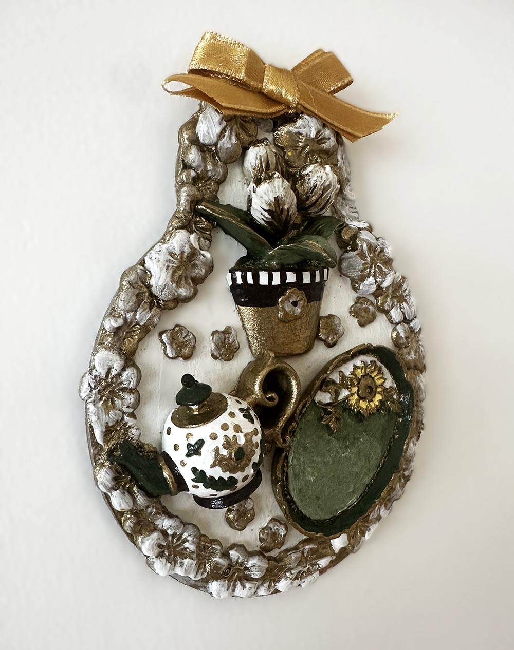 El Yapımı Mutfak Duvar Süsü -Dekoratif Duvar Aksesuarı , Çerçeve