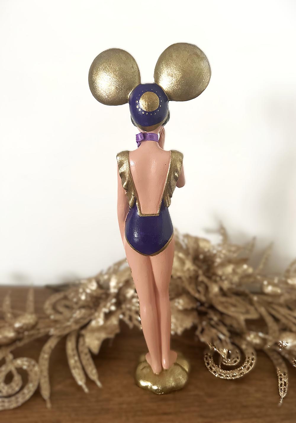 Siyah Danscı Kız -Dekoratif Obje , Aksesuar , Biblo